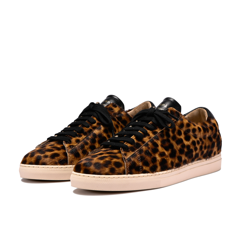 Sneakers en cuir pony léopard ZSP4 - Zespa