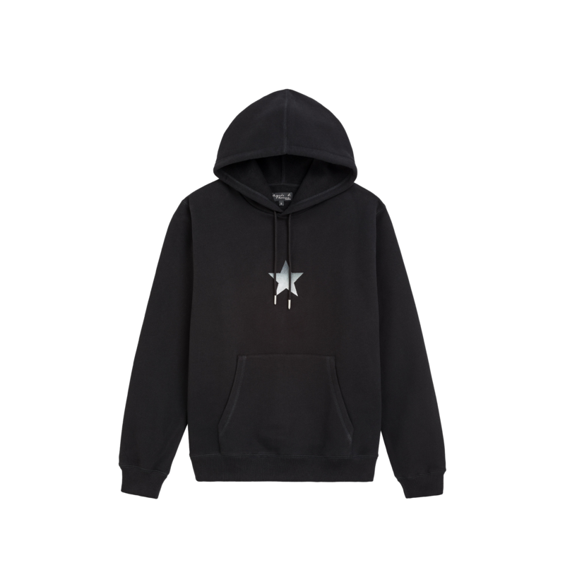 Hoodie brodé étoile Porto - agnès b.