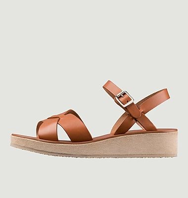Sandales Espadrilles Compensees Femme L Exception