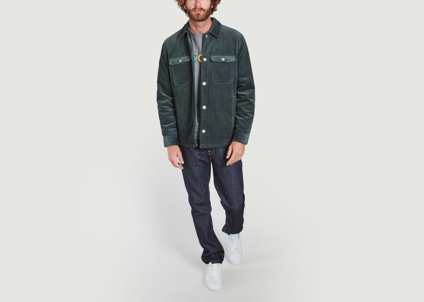 Blouson en velours côtelé Alex - A.P.C.