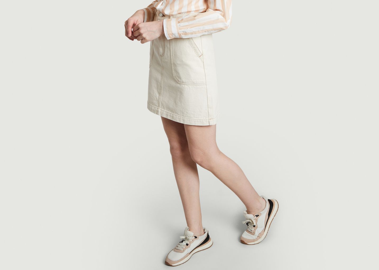 Short denim skirt Léa - A.P.C.