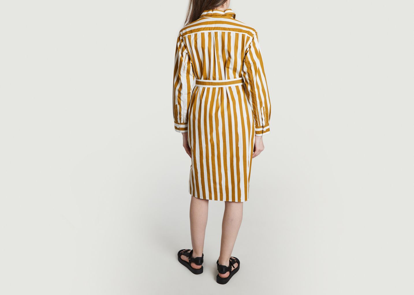 Plaja cotton striped shirt-dress - A.P.C.