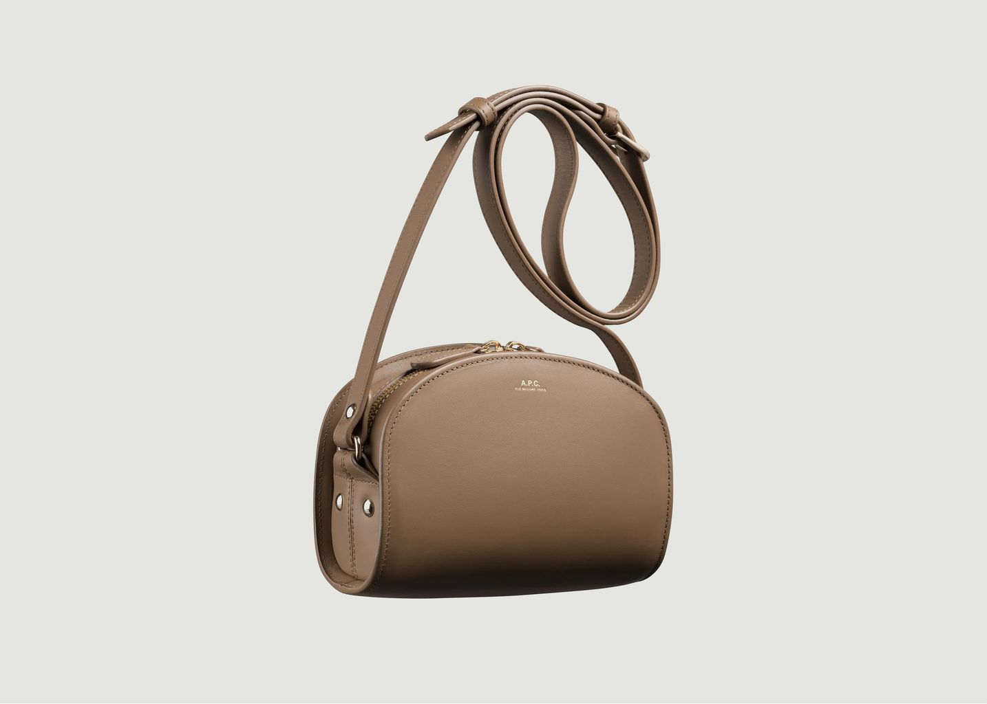 apc half moon bag beige