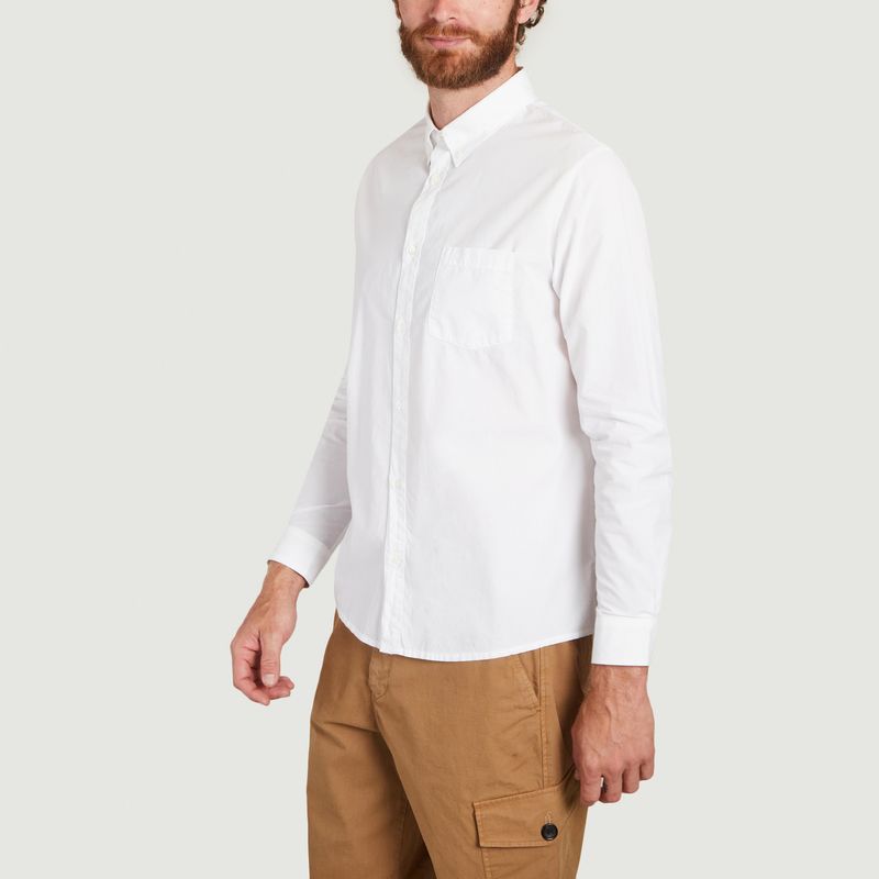 Straight shirt with American collar Edouard - A.P.C.