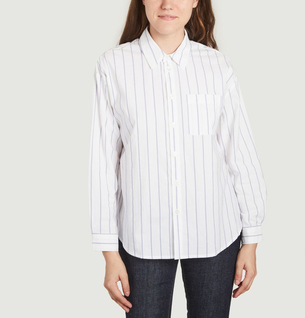 Boyfriend shirt White APC Paris L’Exception