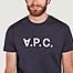 matière T-shirt VPC en coton organique - A.P.C.