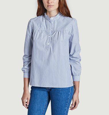 Striped cotton blouse Loula