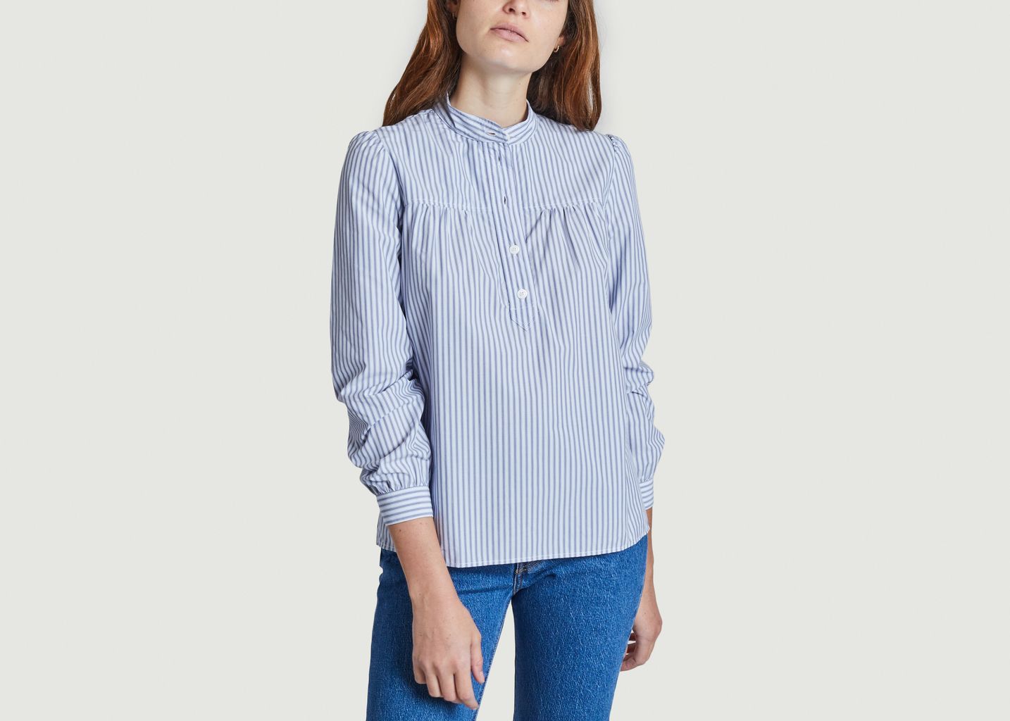 Striped cotton blouse Loula - A.P.C.