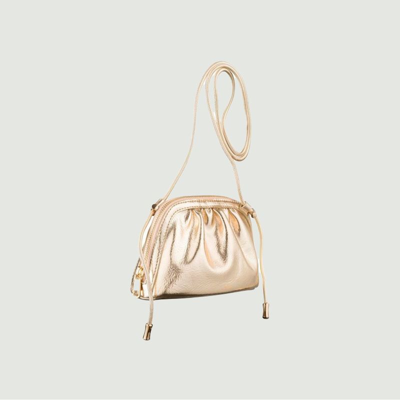 Ninon metallic leather-effect purse bag - A.P.C.