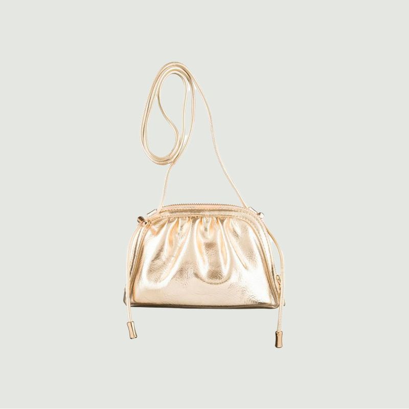 Ninon metallic leather-effect purse bag - A.P.C.