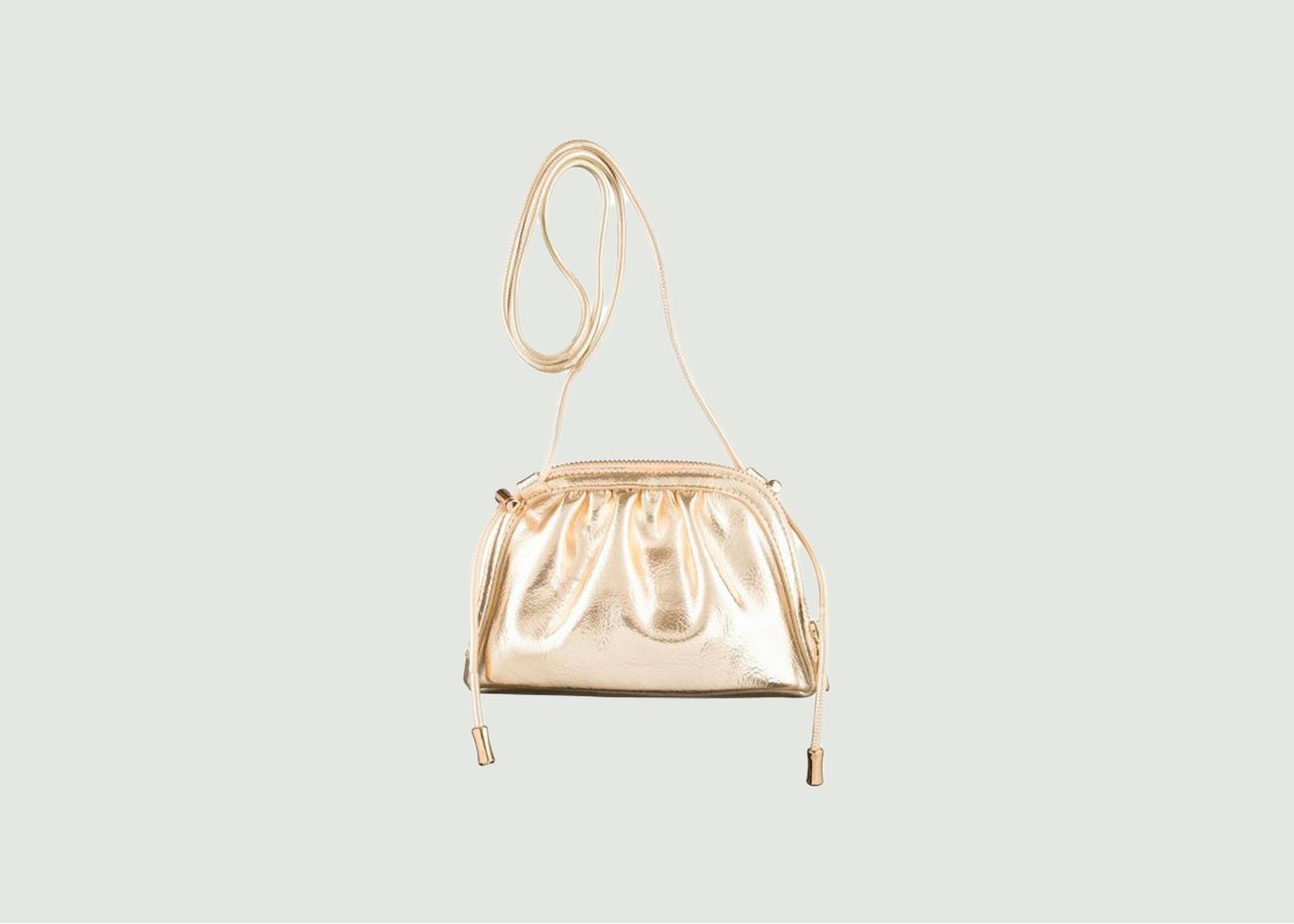 Ninon metallic leather-effect purse bag - A.P.C.