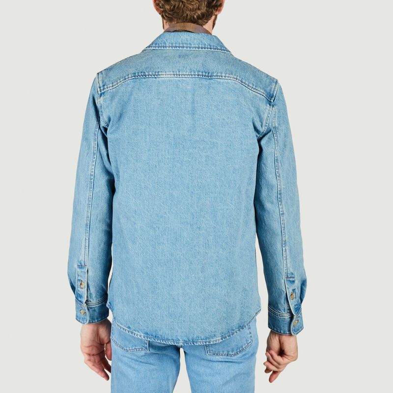 Vittorio Embroidered Chest Overshirt - A.P.C.