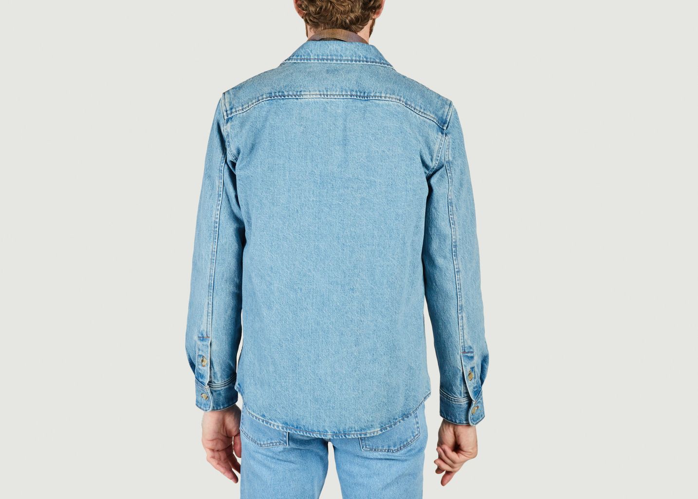 Vittorio Embroidered Chest Overshirt - A.P.C.