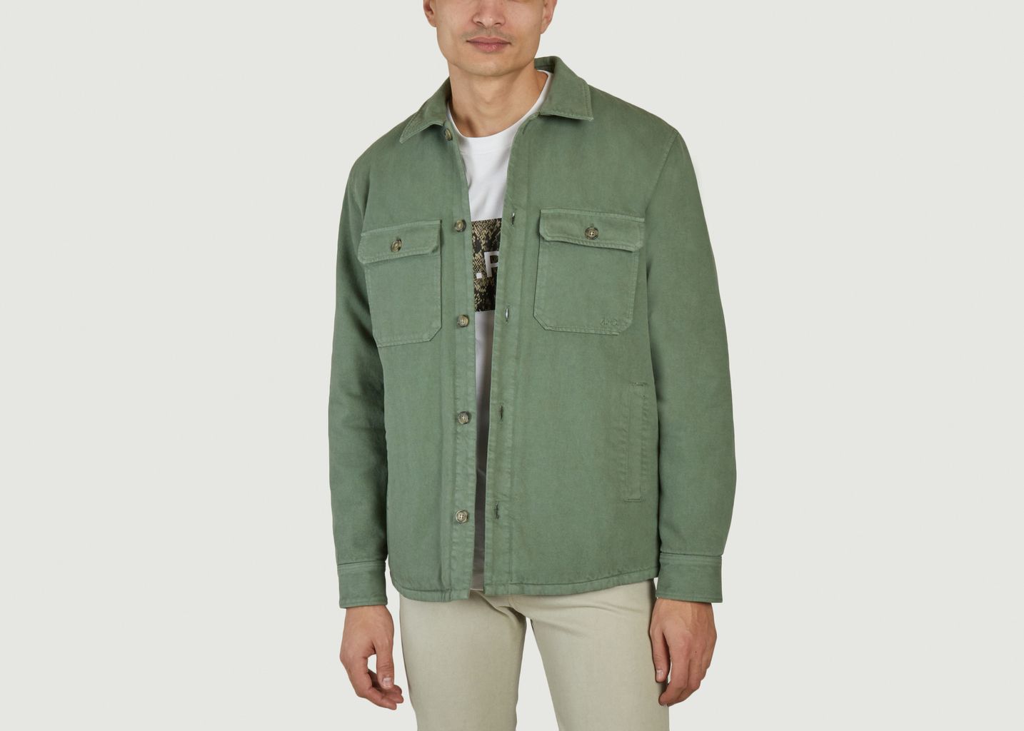 Alessio straight-cut cotton jacket - A.P.C.