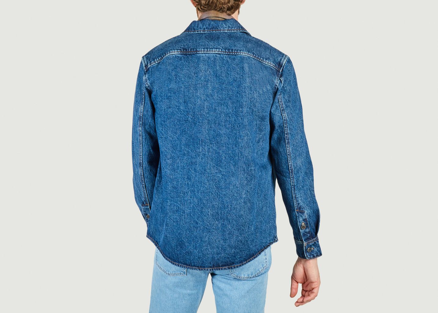Vittorio overshirt Embroidered chest - A.P.C.