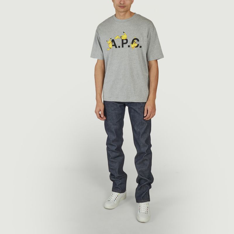New Standard straight jeans with Pokémon x A.P.C. patch - A.P.C.