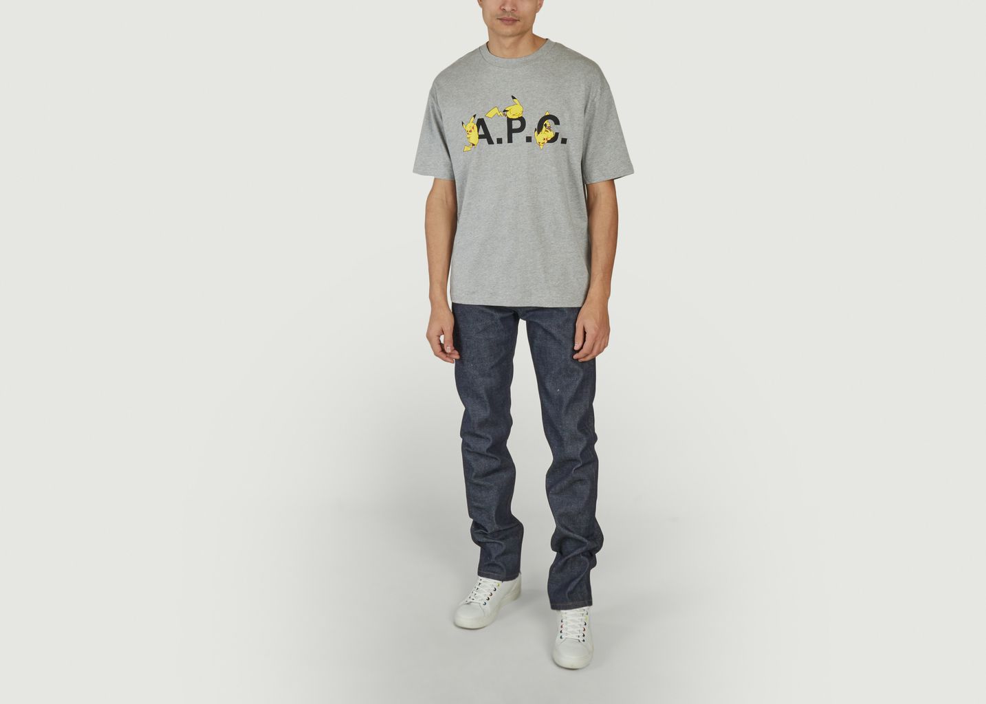 New Standard straight jeans with Pokémon x A.P.C. patch - A.P.C.