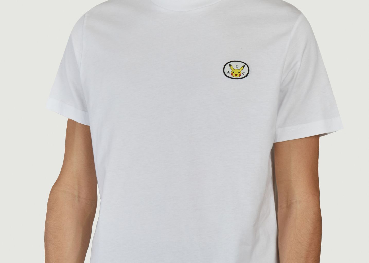 T-shirt avec patch Pikachu Pokémon x A.P.C. - A.P.C.
