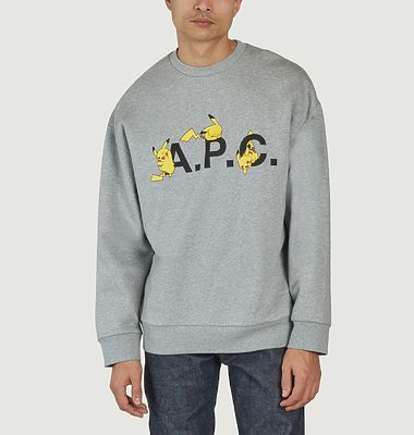 Pikachu print sweatshirt Pokémon x A.P.C.