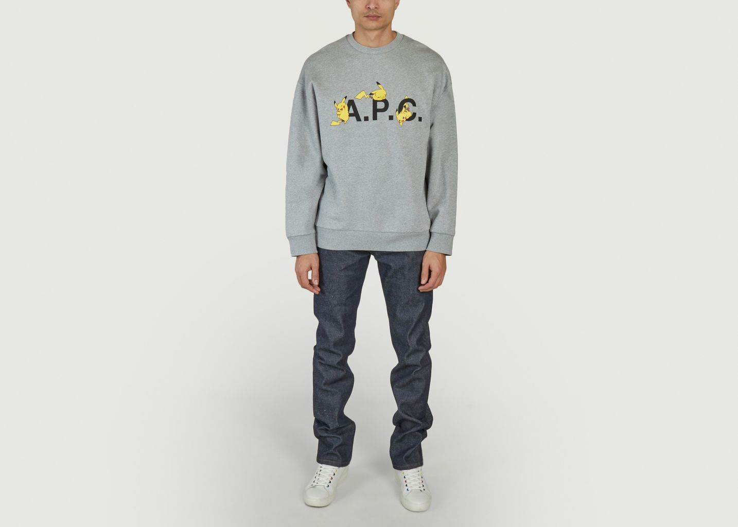 Sweatshirt imprimé Pikachu Pokémon x A.P.C. - A.P.C.