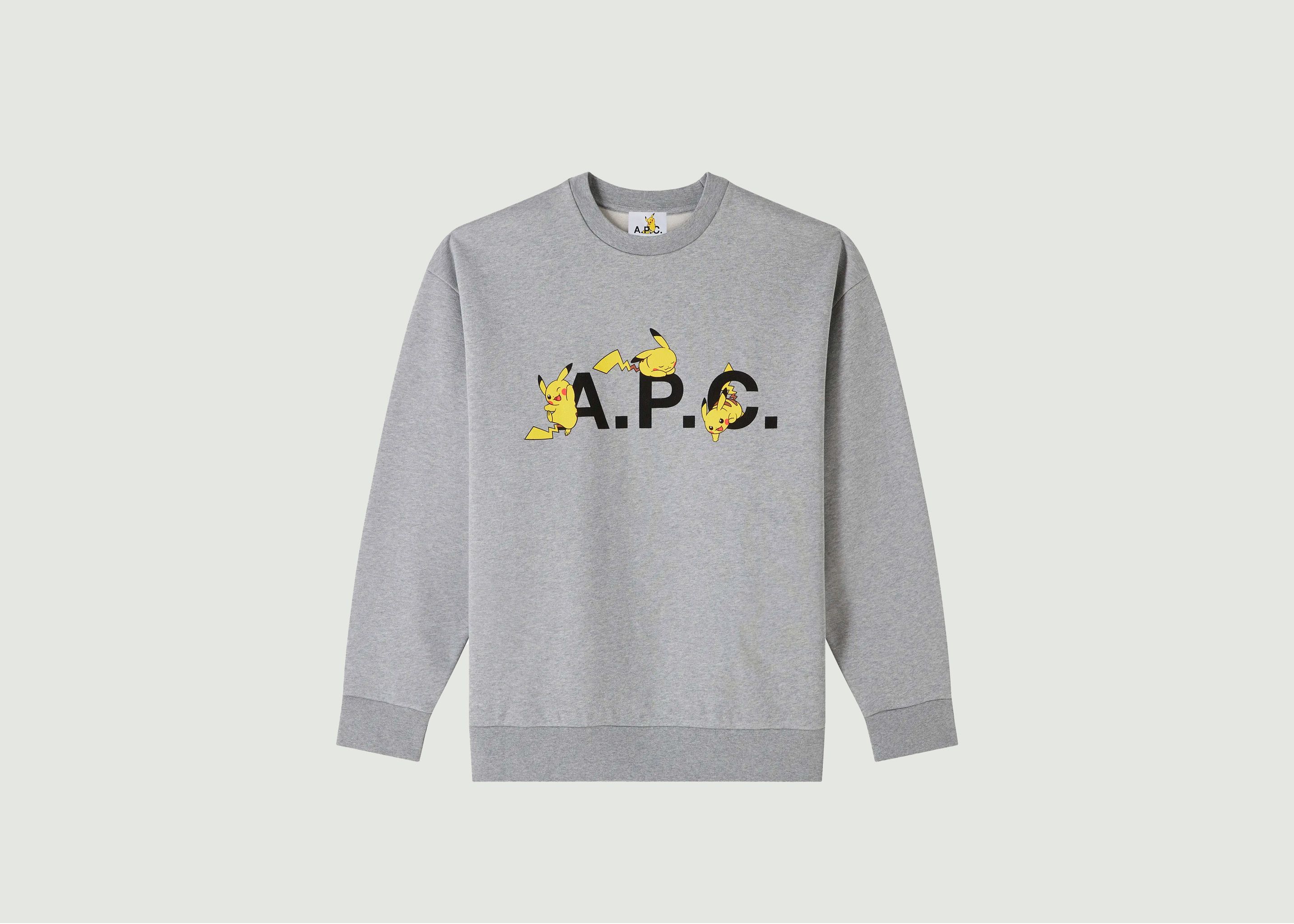 Pikachu print sweatshirt Pokémon x A.P.C. - A.P.C.