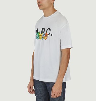 The Crew Pokémon x A.P.C. gedrucktes T-Shirt