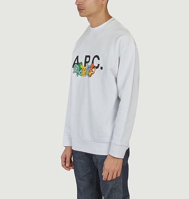 The Crew Pokémon x A.P.C. printed sweatshirt
