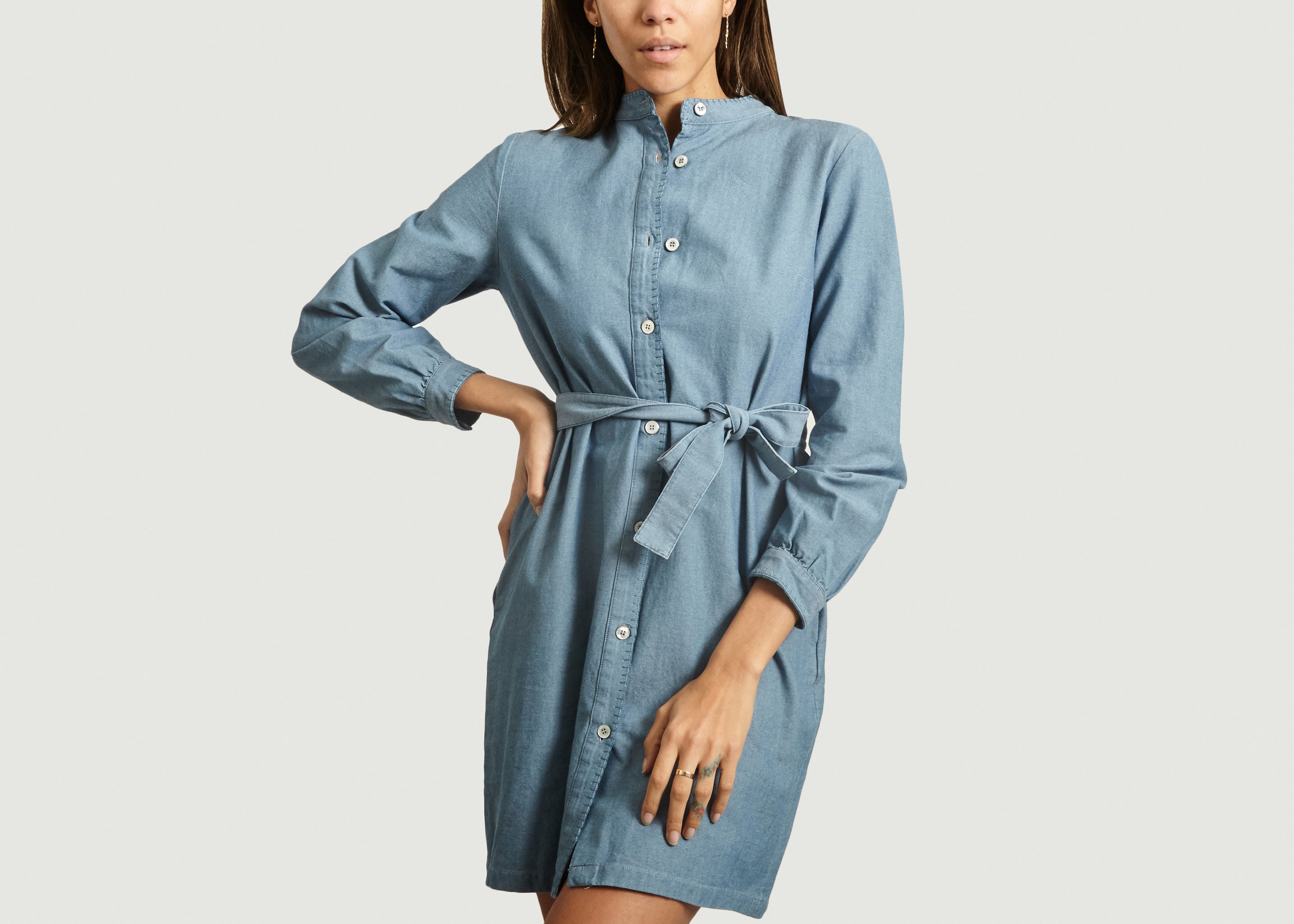 straight shirt dress