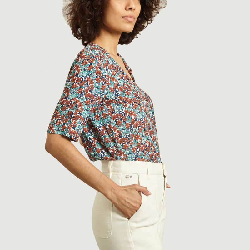 Blouse motif fleuri Lina - A.P.C.