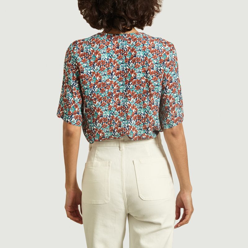 Blouse motif fleuri Lina - A.P.C.