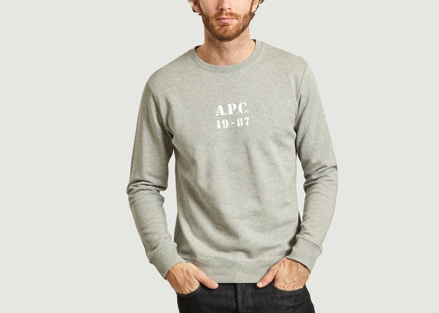 apc grey sweatshirt