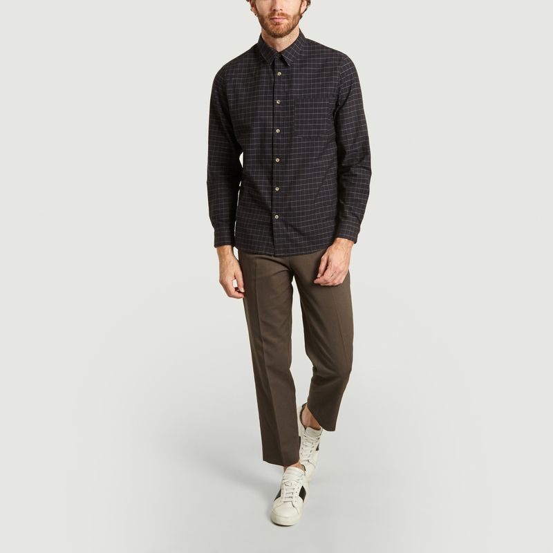 Surchemise en coton à carreaux Vico - A.P.C.