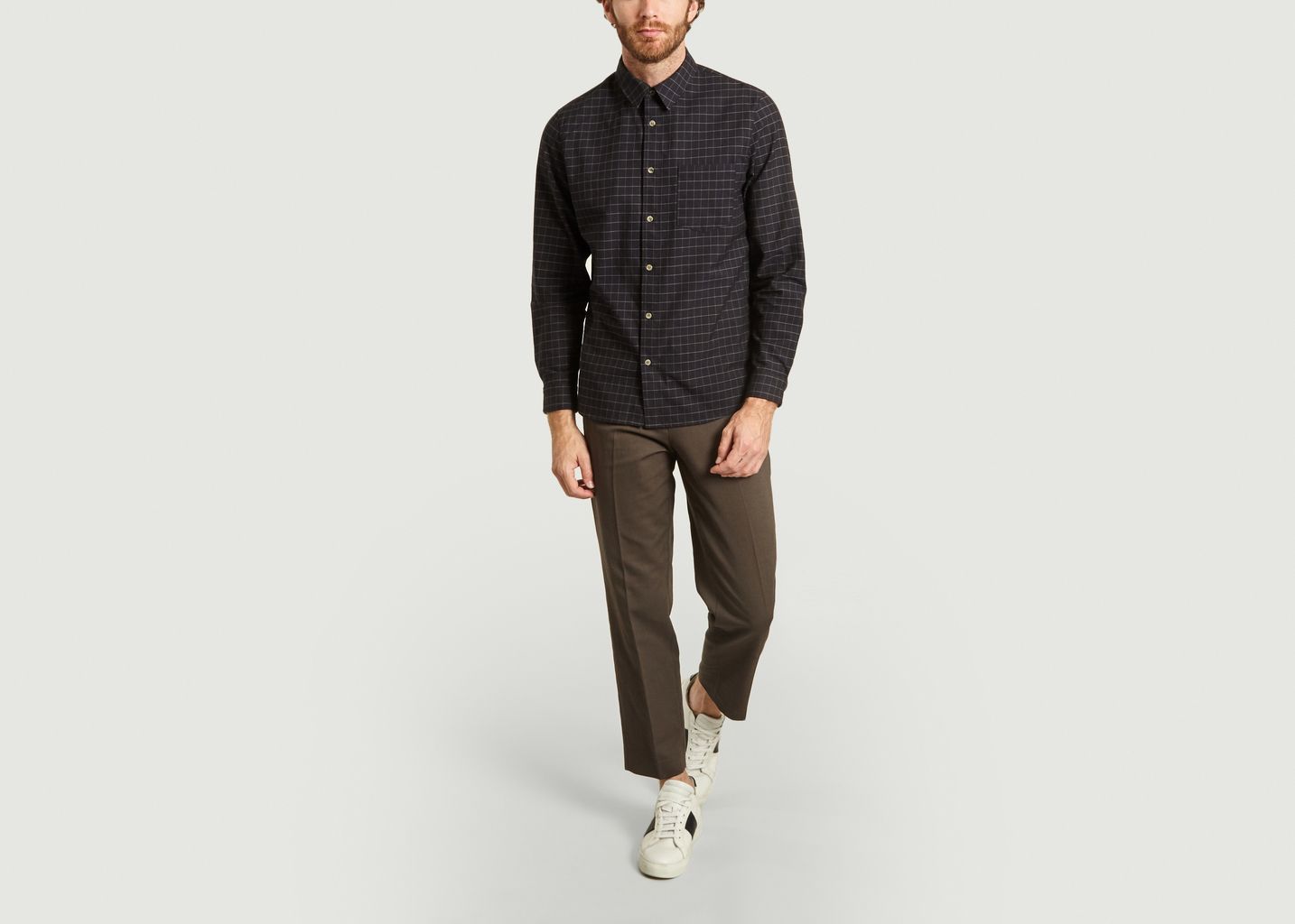 Surchemise en coton à carreaux Vico - A.P.C.