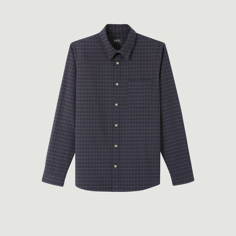 Surchemise en coton à carreaux Vico - A.P.C.