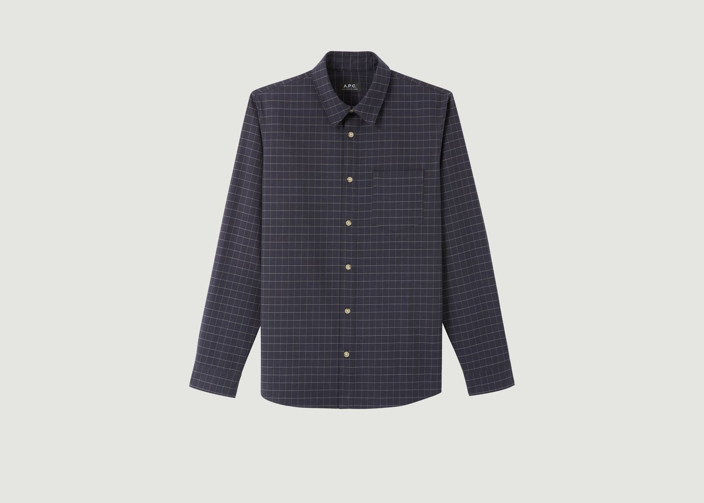 Surchemise en coton à carreaux Vico - A.P.C.