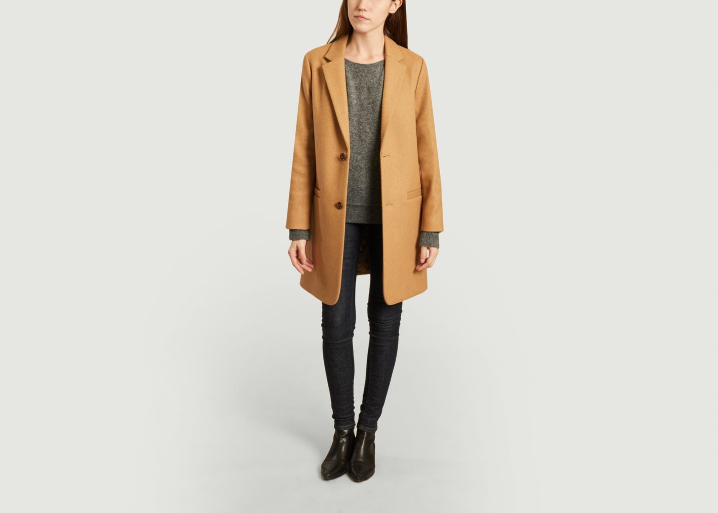 Manteau droit Carver - A.P.C.