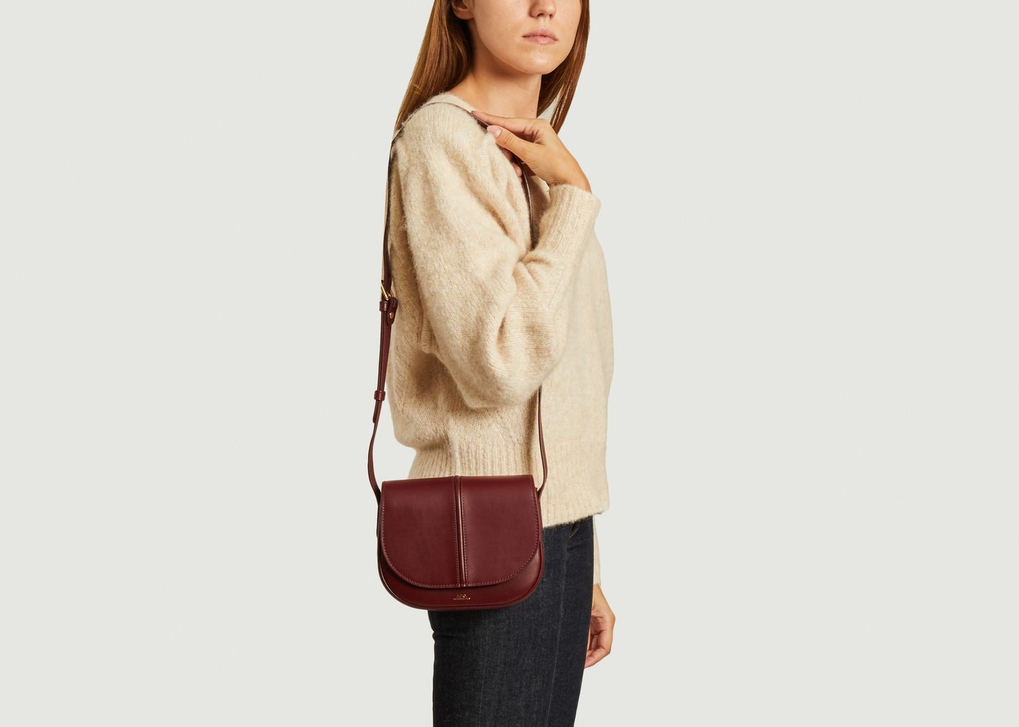 Sac Betty en cuir lisse - A.P.C.