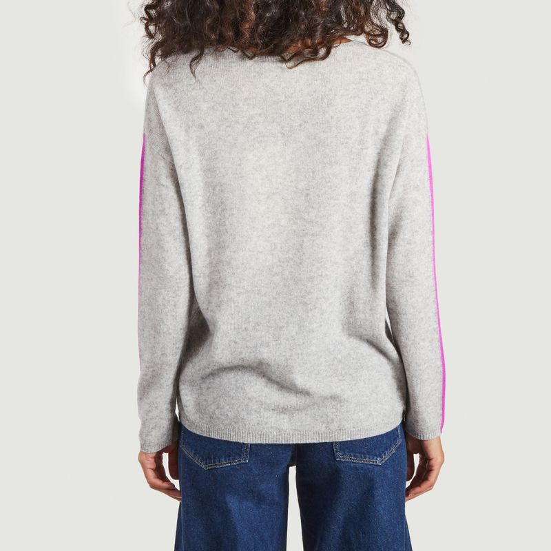 pink heart sweater women's
