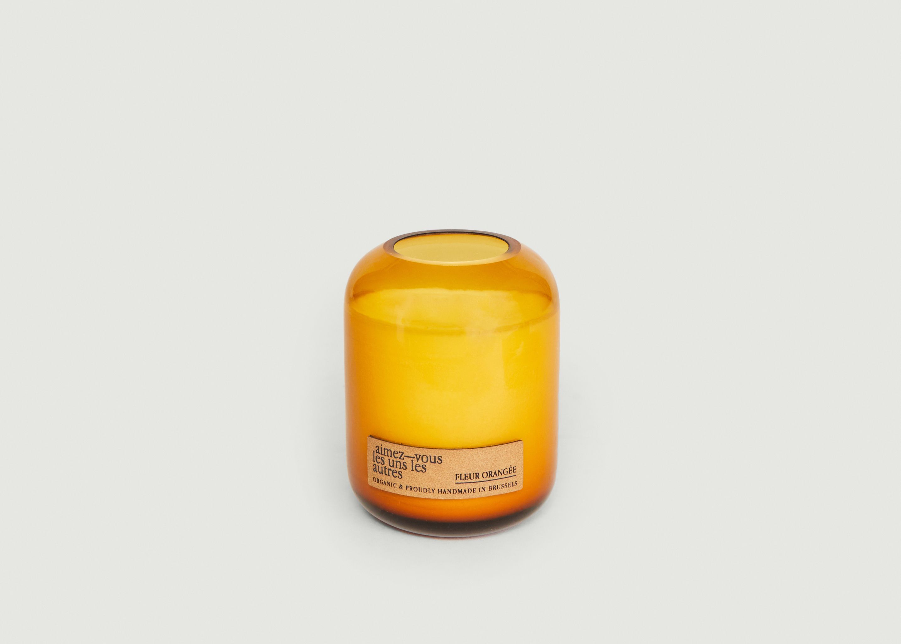 Piece & Love Candle - Orange Flower - 300gr - Aimez-Vous les Uns les autres