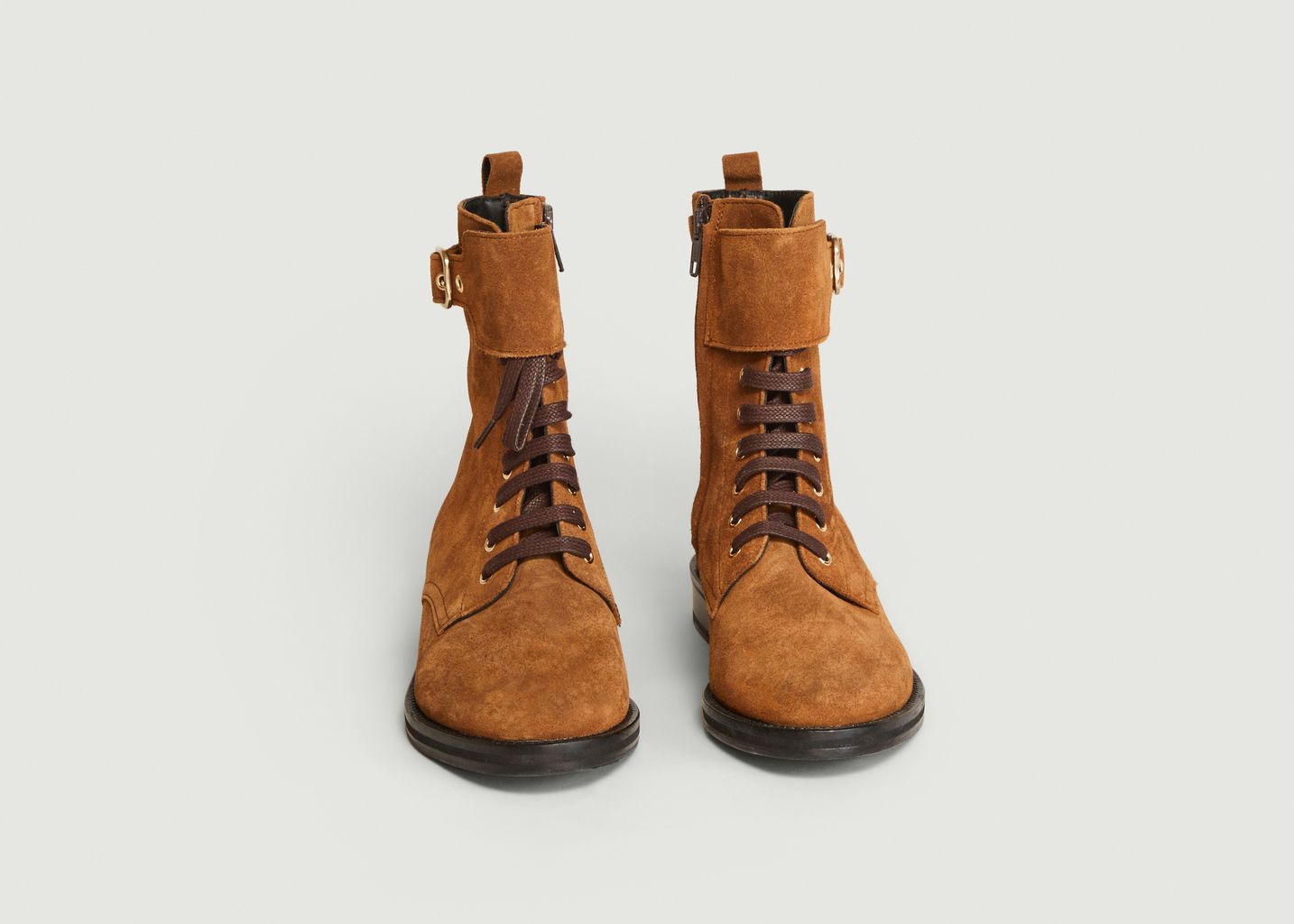 Otta suede calfskin leather boots - Anaki