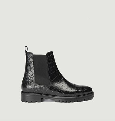 Caravelli crocodile boots 