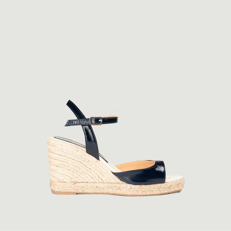 Beverly espadrilles in patent leather - Anaki