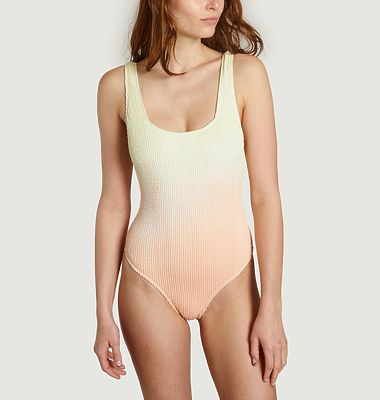 Ombre Ella textured one-piece swimsuit