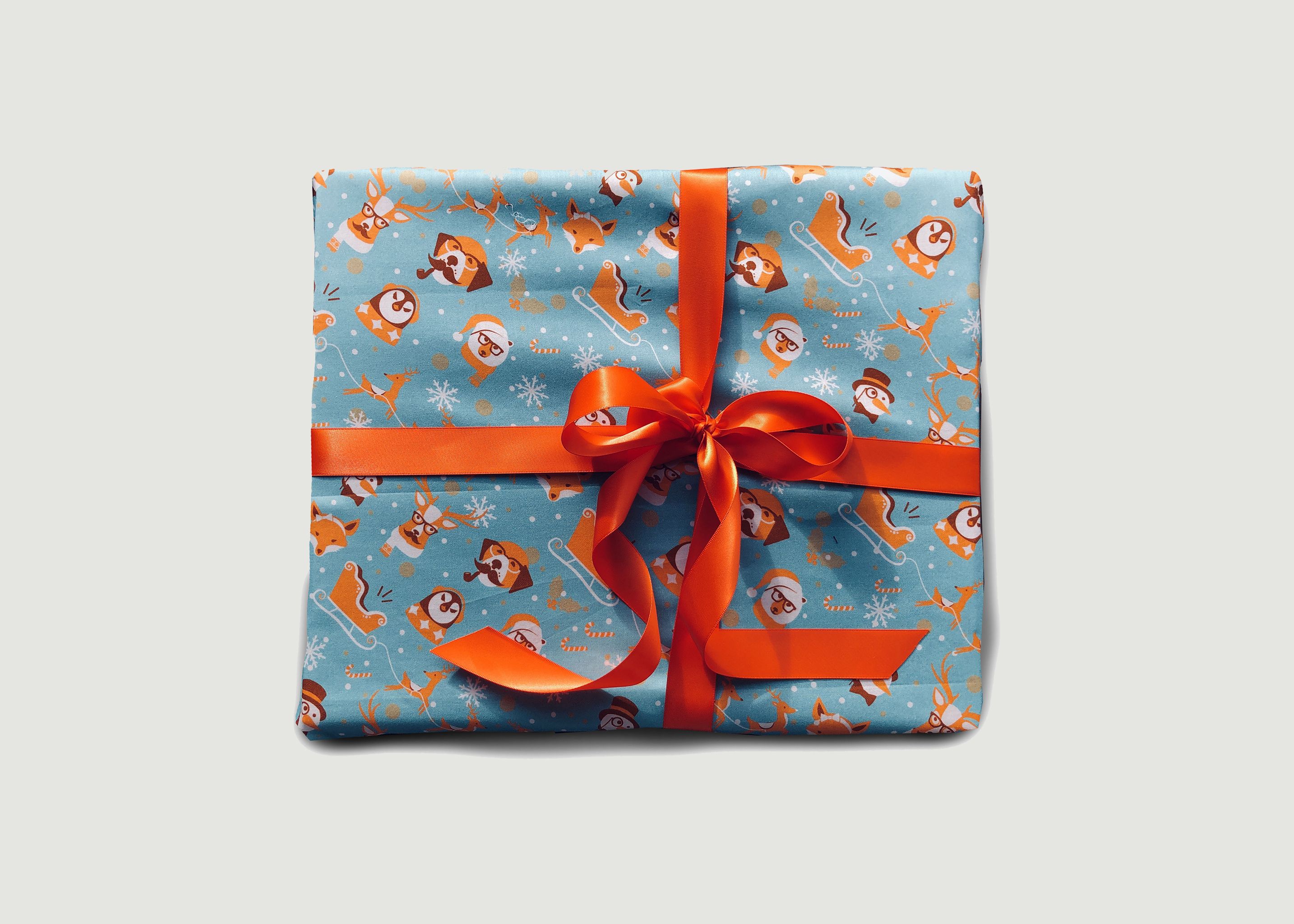 L Reusable gift wrap paper Cluedo - Carédeau