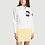 Cotton sweatshirt with patches - Colmar