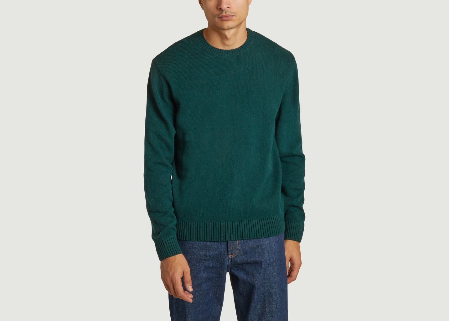 Klassischer Pullover aus Merinowolle  - Colorful Standard