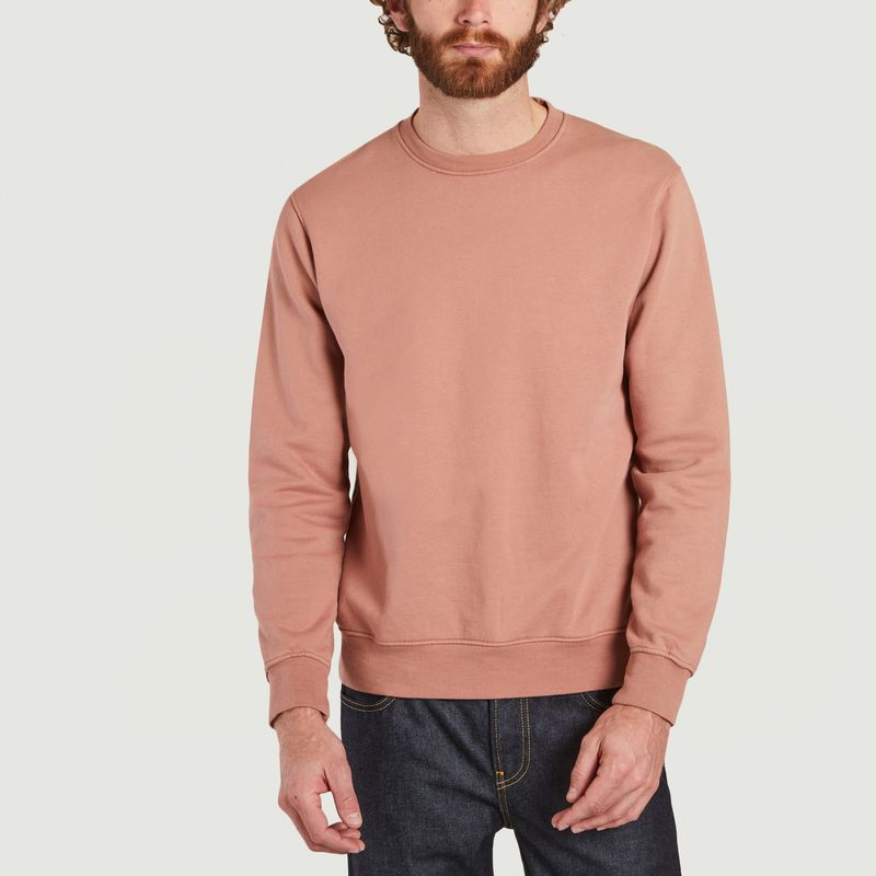 Sweatshirt Classique Rosewood Mist - Colorful Standard