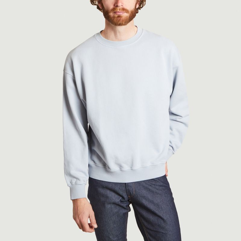 Sweatshirt classique Powder Blue - Colorful Standard