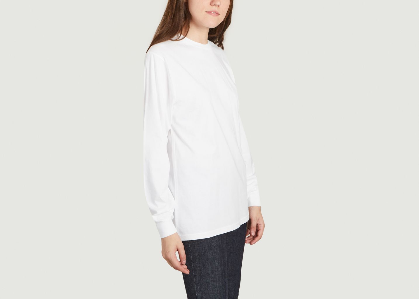 Oversize-Langarmshirt aus Bio-Baumwolle - Colorful Standard