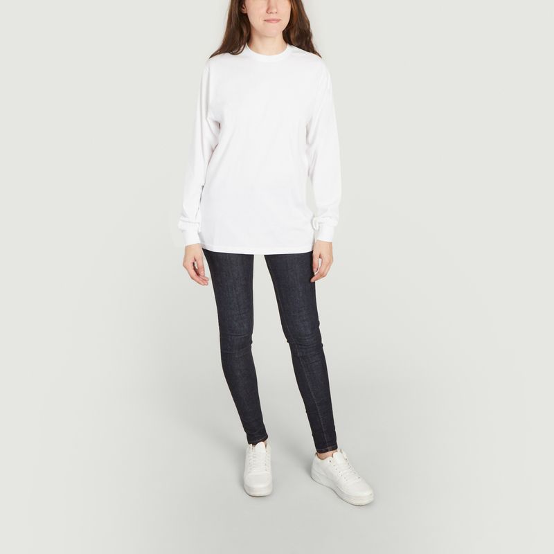 T-shirt à manches longues oversize en coton bio - Colorful Standard